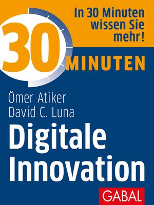 cover image of 30 Minuten Digitale Innovation